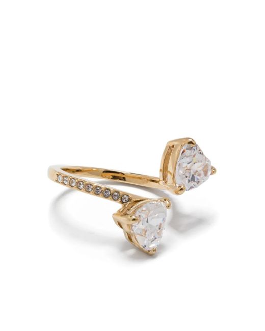 Swarovski White Ring Mit Kristallen