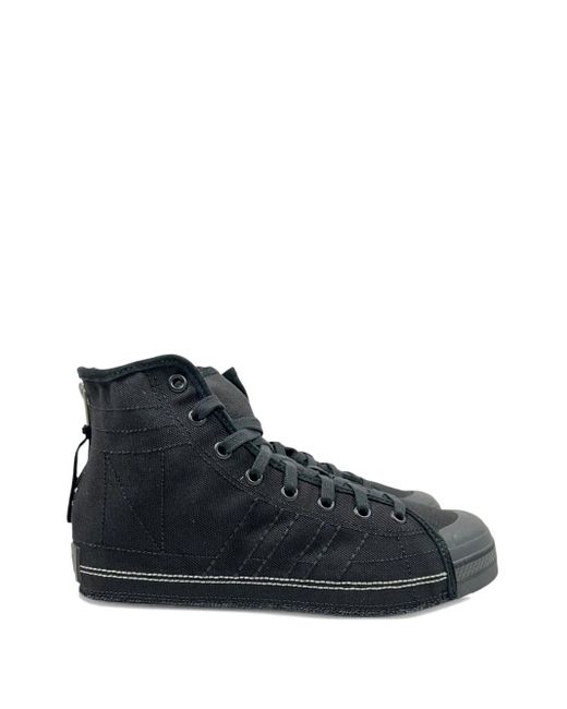 Y-3 Black X Neighborhood Zip-Detail Sneakers for men