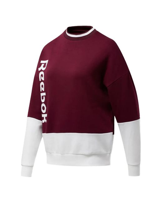 Reebok Red Training Essentials Sweatshirt