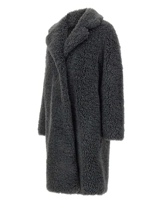 Rrd Faux-fur Coat Gray
