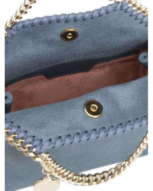 Stella McCartney Blue Tiny Falabella Tote Bag
