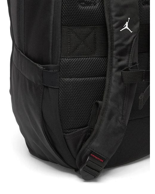 Nike Black Logo-Plaque Backpack