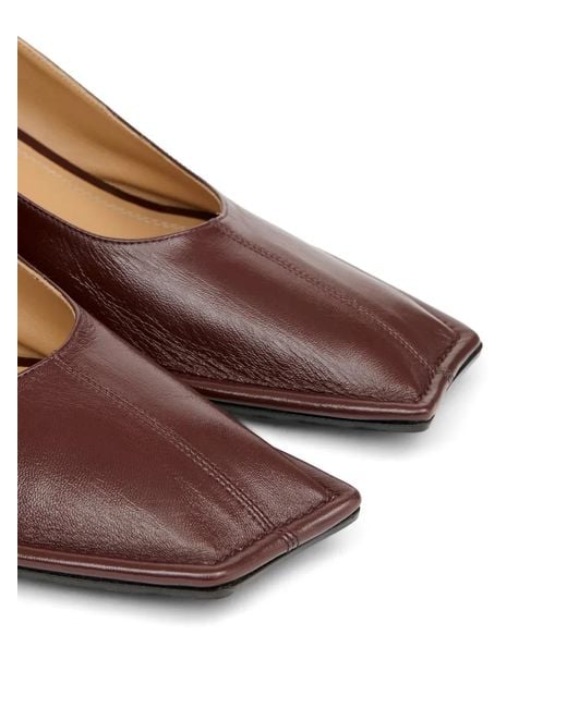 Maison Margiela Brown Piped Pumps