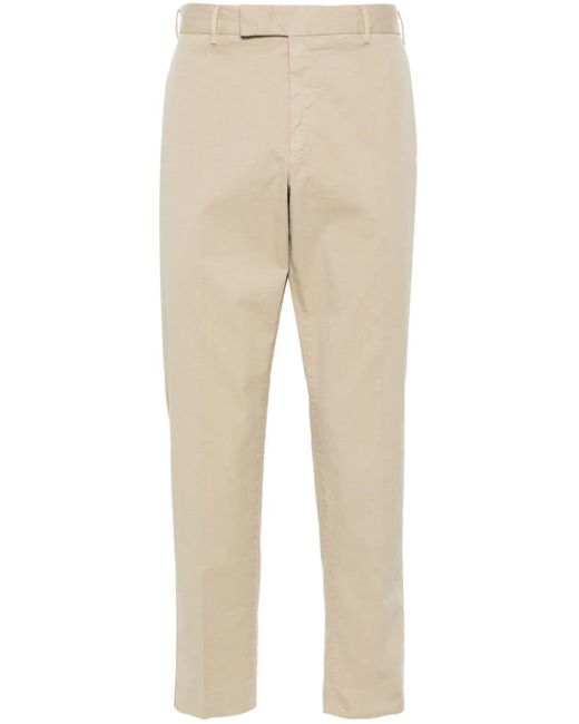 PT Torino Natural Slim-cut Chino Trousers for men