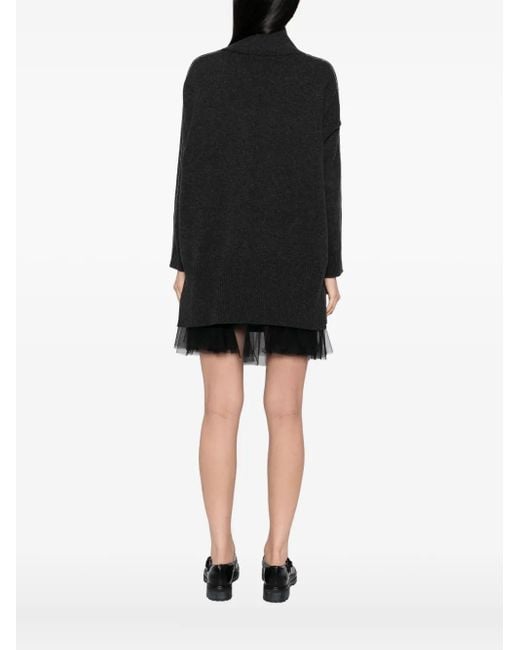 N.Peal Cashmere カシミアセーター Black