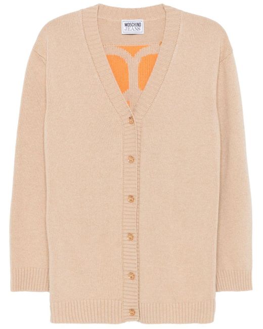 Moschino Natural Peace & Love Cardigan