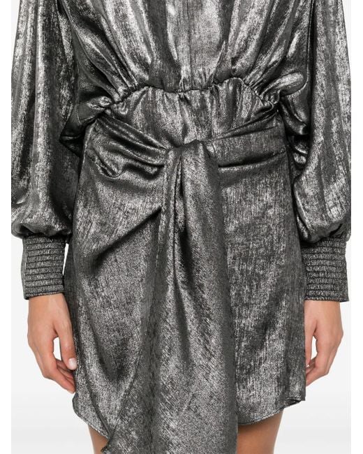 IRO Gray Claribel Mini Dress