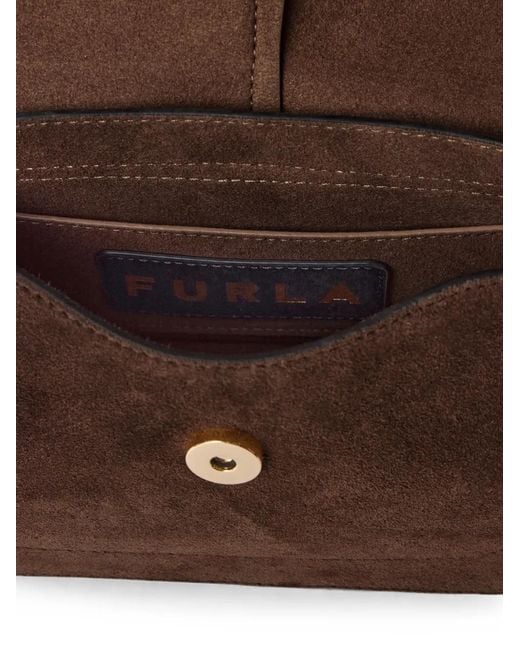 Furla Brown Top Handle Mini