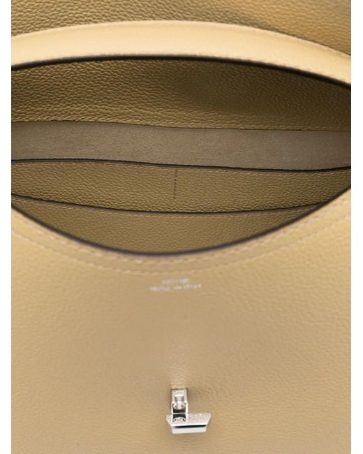 Totême  Natural T-Lock Leather Handle Bag