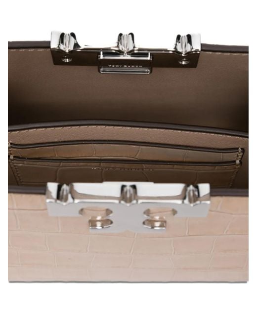 Borsa A Mano Eleanor Mini di Tory Burch in Natural