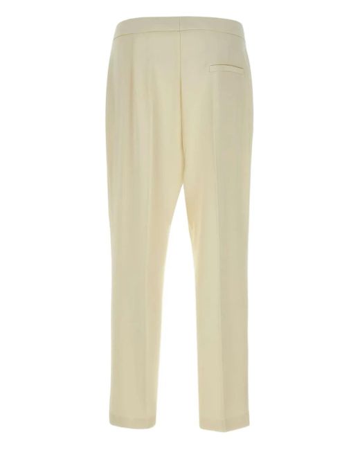 Kaos Natural High-Waisted Tapered Trousers