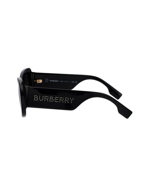 Burberry Black Logo Oversized Sunglasses