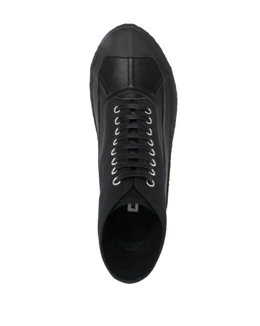 Jil Sander Black Hi-Top Sneakers for men