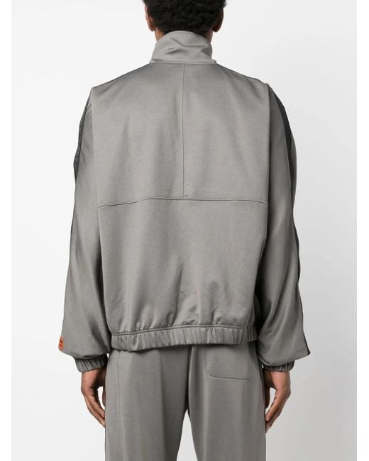 Felpa Con Applicazione Logo di Heron Preston in Gray da Uomo