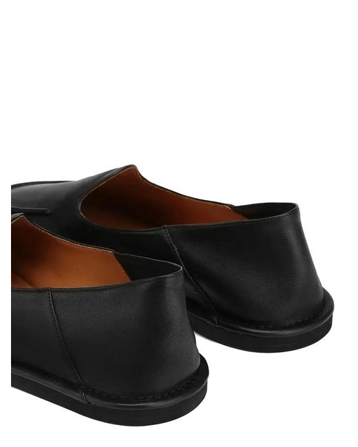 Naked Wolfe Black Reef Leather Loafers for men