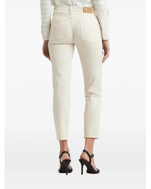 Ralph Lauren Natural High-Rise Jeans