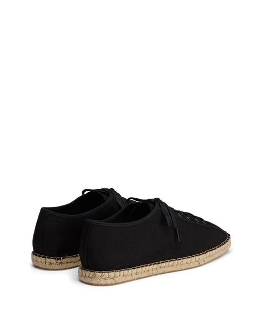 Lemaire Black Linoleum Espadrilles