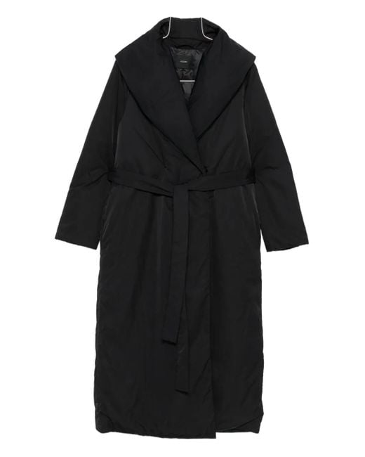 Joseph フーデッド コート Black