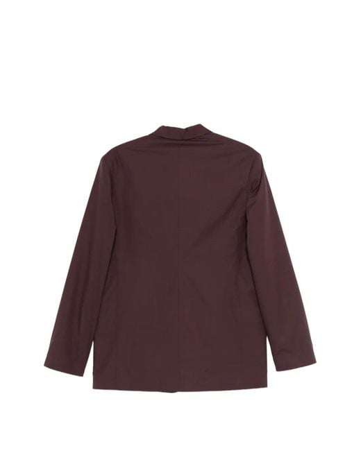 Alysi Purple Button Jacket