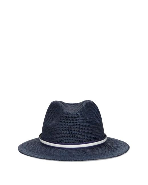 Borsalino Argentina クロシェ ハット Blue