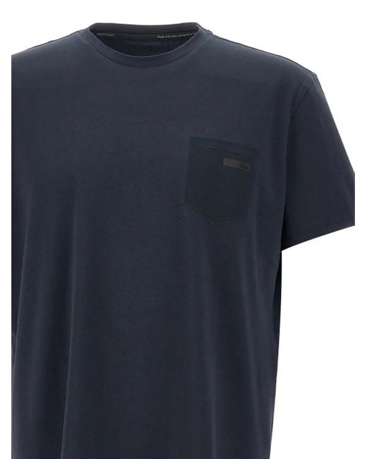 Rrd Blue Pocket-detail T-shirt for men