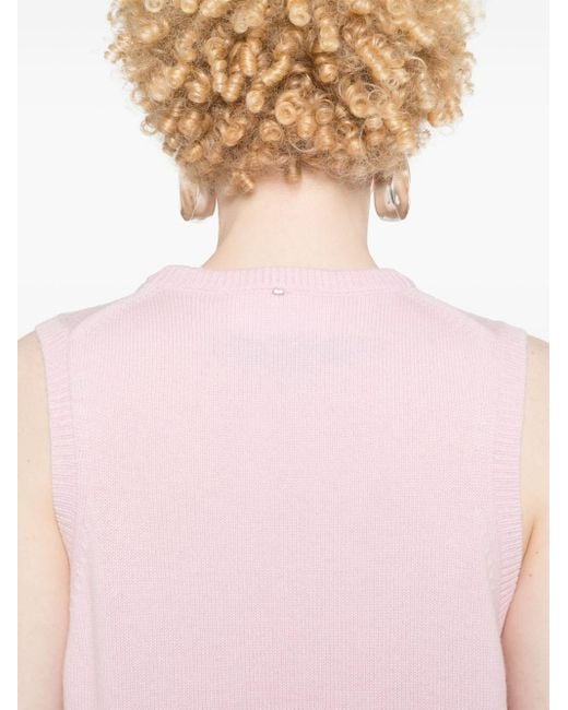 Sportmax Pink Gimmy Knitted Top
