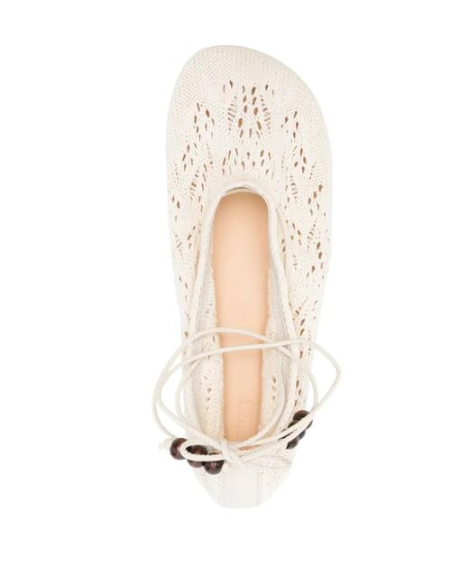 Alohas Natural Rosemary Ballerinas