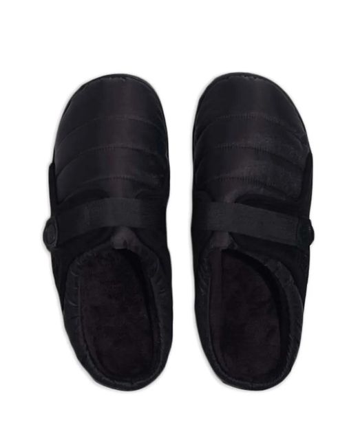 SUBU Black Strap Slippers