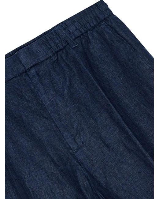 NN07 Blue Elasticated Shorts for men