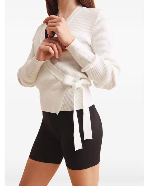Repetto White Ribbed Top