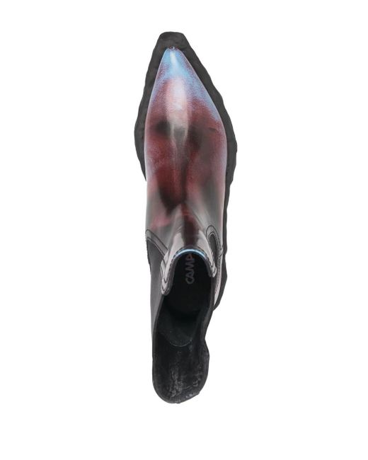CAMPERLAB Brown Leather Ankle-Length Boots