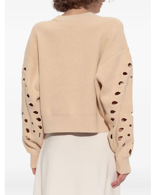Jersey Vanessa con aberturas Ulla Johnson de color Natural