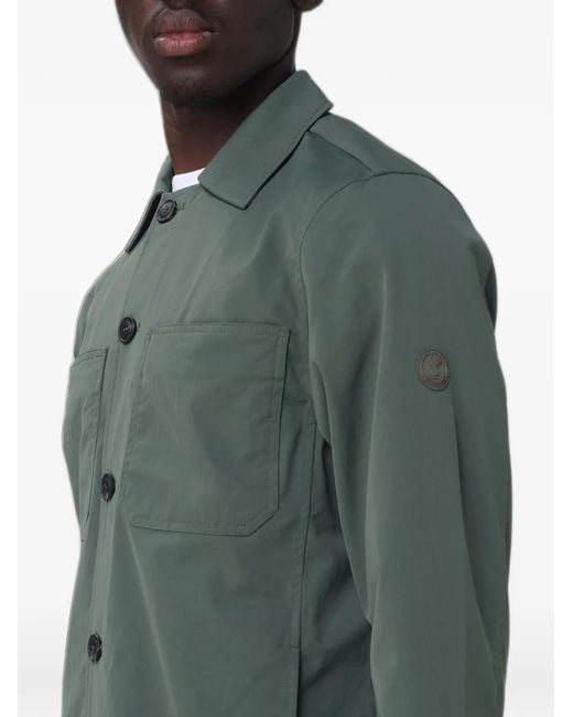 Save The Duck Green Basil Shirt Jacket for men