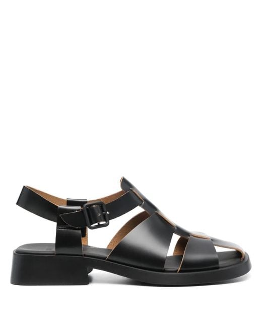 Camper Black Sandals