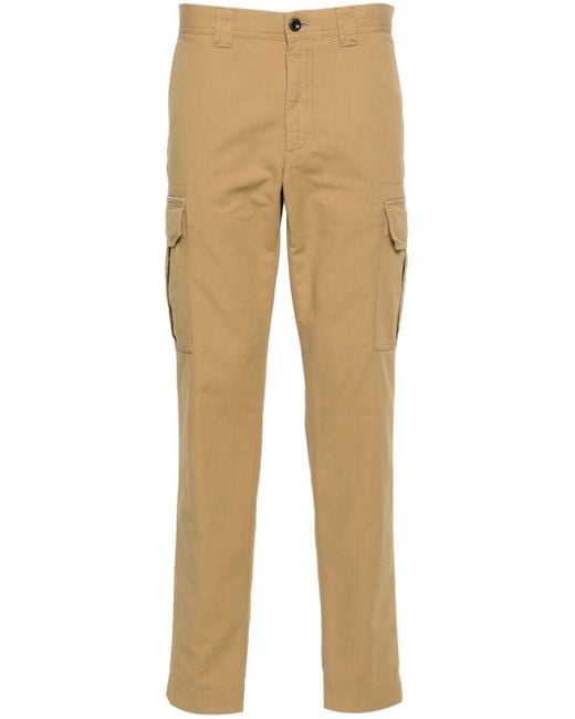 Pantalones ajustados tipo cargo Incotex de hombre de color Natural