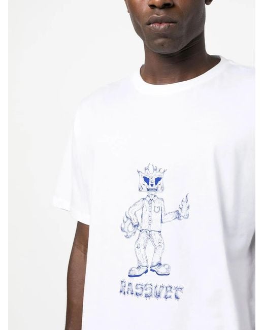 Rassvet (PACCBET) White Graphic-Print T-Shirt for men