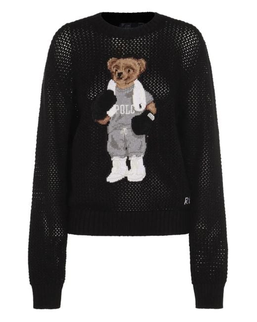 Polo Ralph Lauren Black Polo Sweater