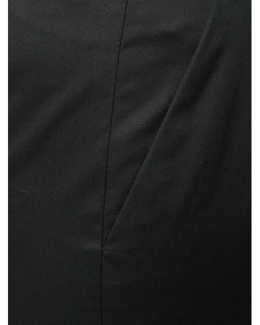 Dolce & Gabbana Black Cropped Tailored Trousers