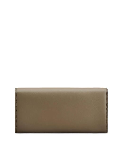 Tod's Gray Leather Wallet