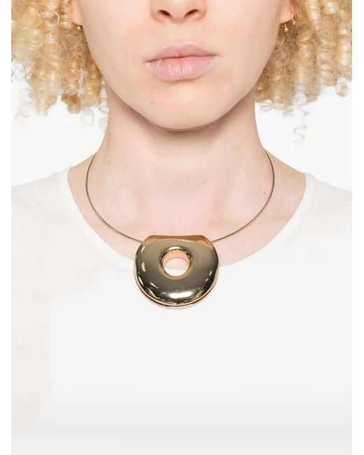 Jil Sander White Sleeveless Round-Neck Dress