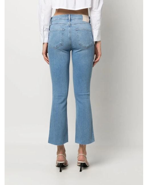 PAIGE Flared Jeans in het Blue