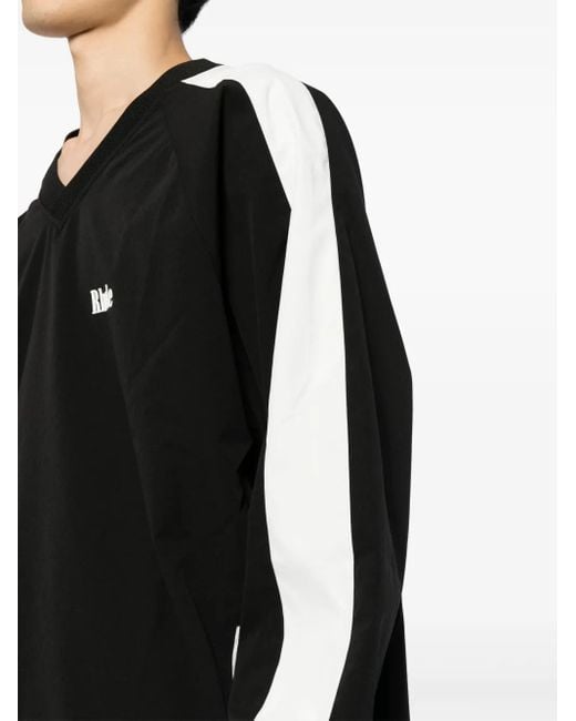 Rhude Black Raven Sweatshirt for men