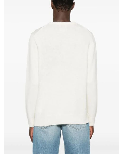 Mc2 Saint Barth White Sweater for men