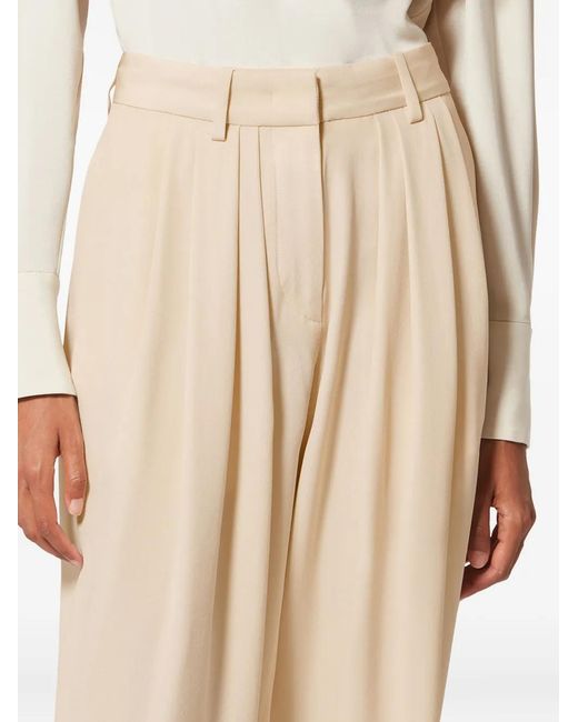 Isabel Marant Natural Janice Pleated Trousers