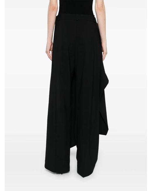 ALAINPAUL Black Extended Tailored Trousers