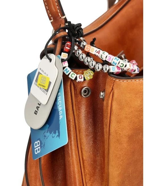 Balenciaga Brown Small Rodeo Tote Bag