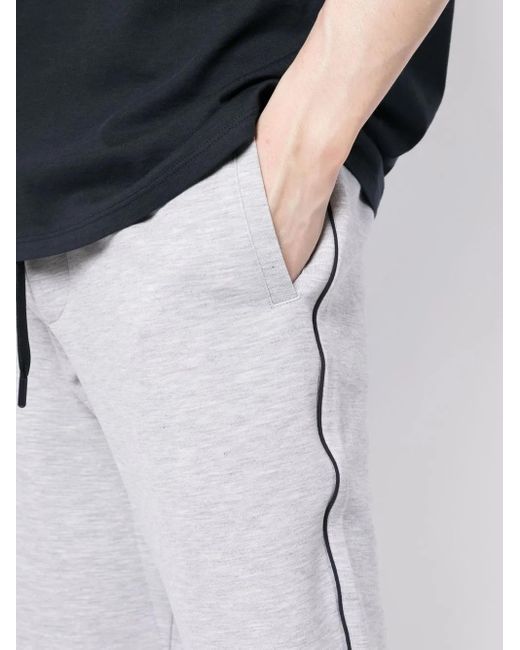 ARMANI EXCHANGE White Logo-Print Track Pants for men