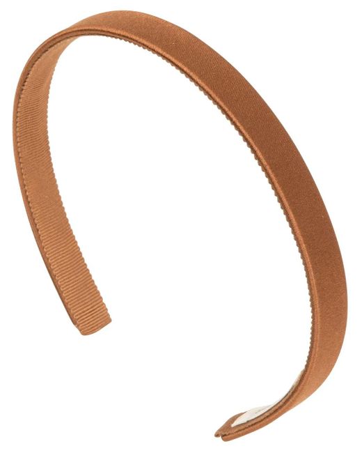 Jennifer Behr White Lucy Silk Headband