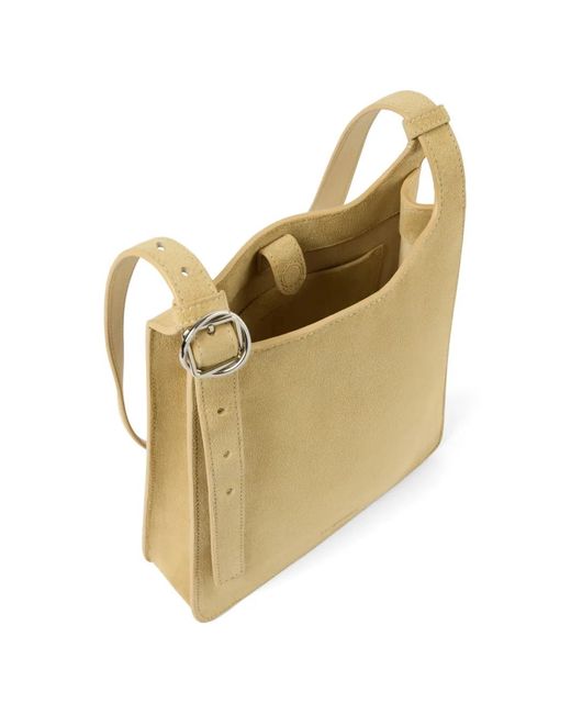 Jacquemus Natural Buckle-Detail Messenger Bag for men