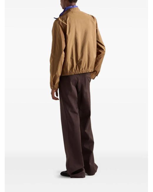 Prada Brown Re-Nylon Jacket for men